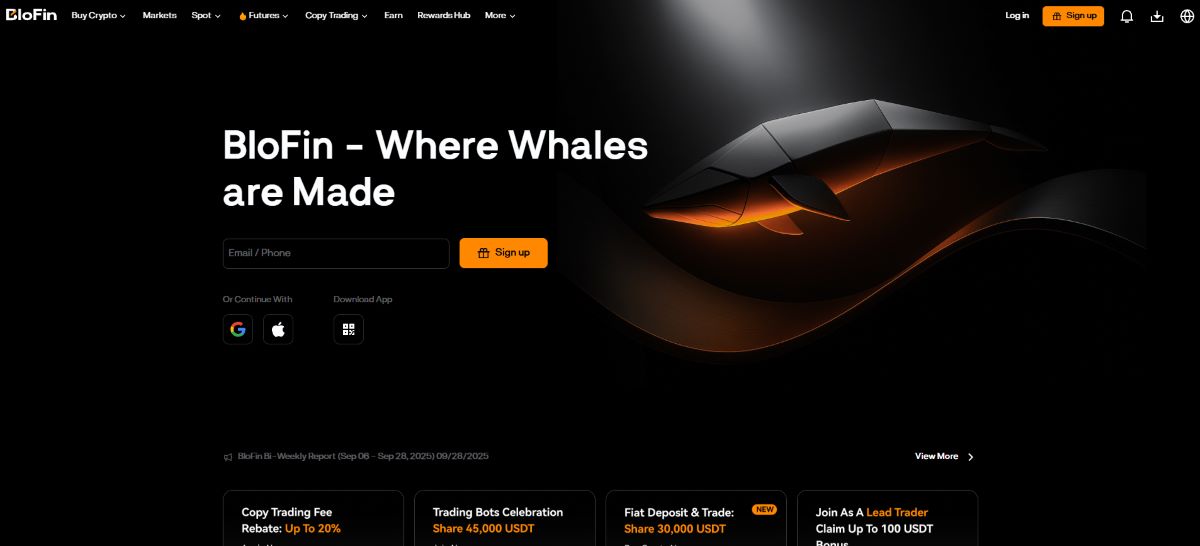 BloFin – Secure Futures Trading With a Wide Asset Range