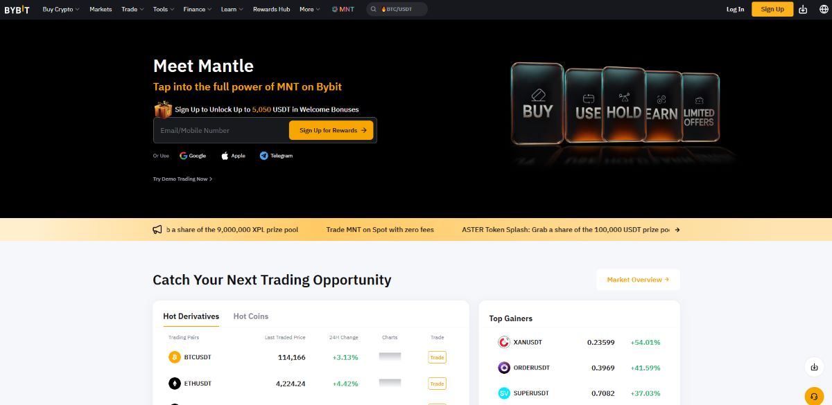 Bybit – Feature-Rich Derivatives Exchange With High Leverage